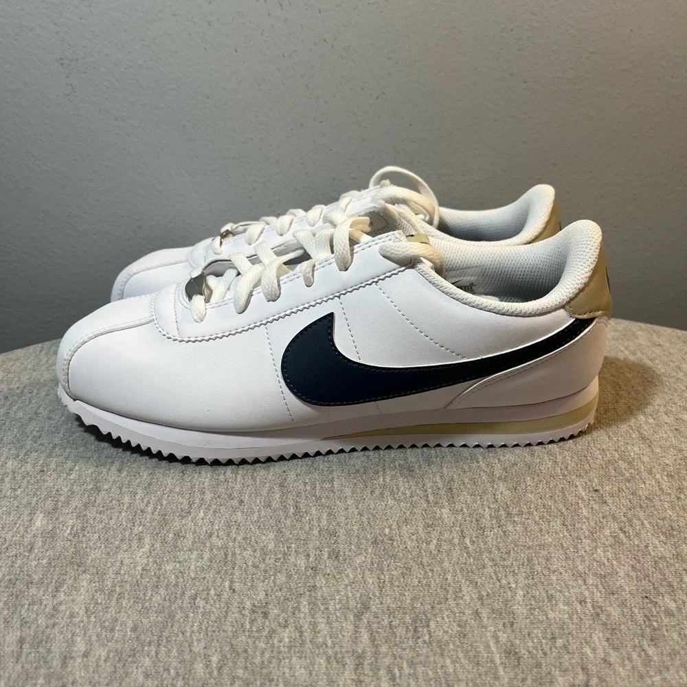 Nike Cortez GS White Thunder Blue Sneaker Size 6.5Y/Women 8 DM0950-1114​​